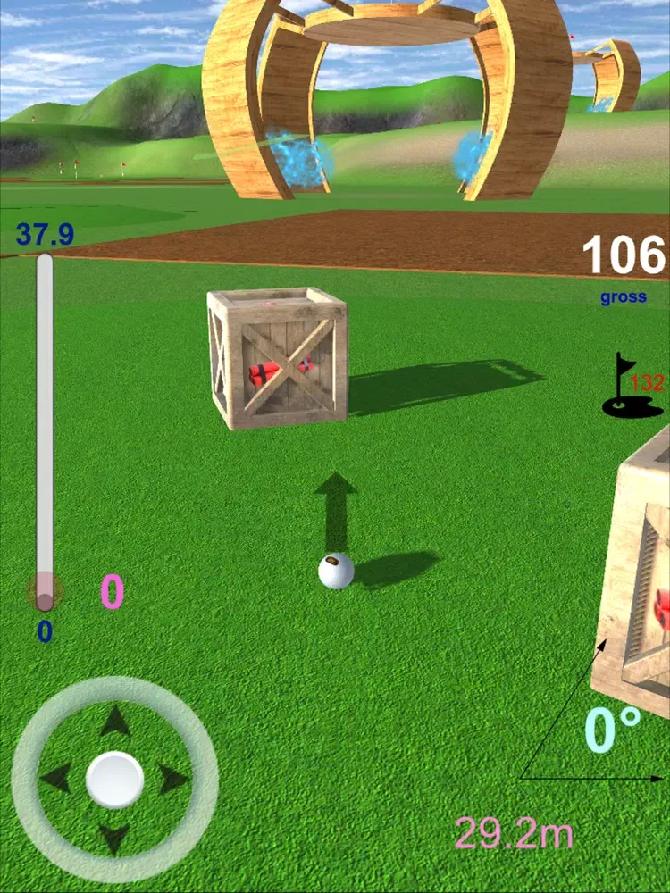 Capturas de tela do Golf Hill iPad 