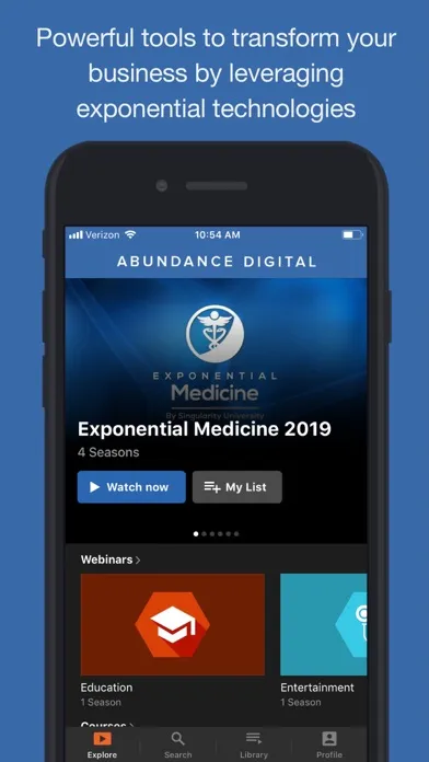 Ảnh chụp màn hình của Abundance Digital Content
