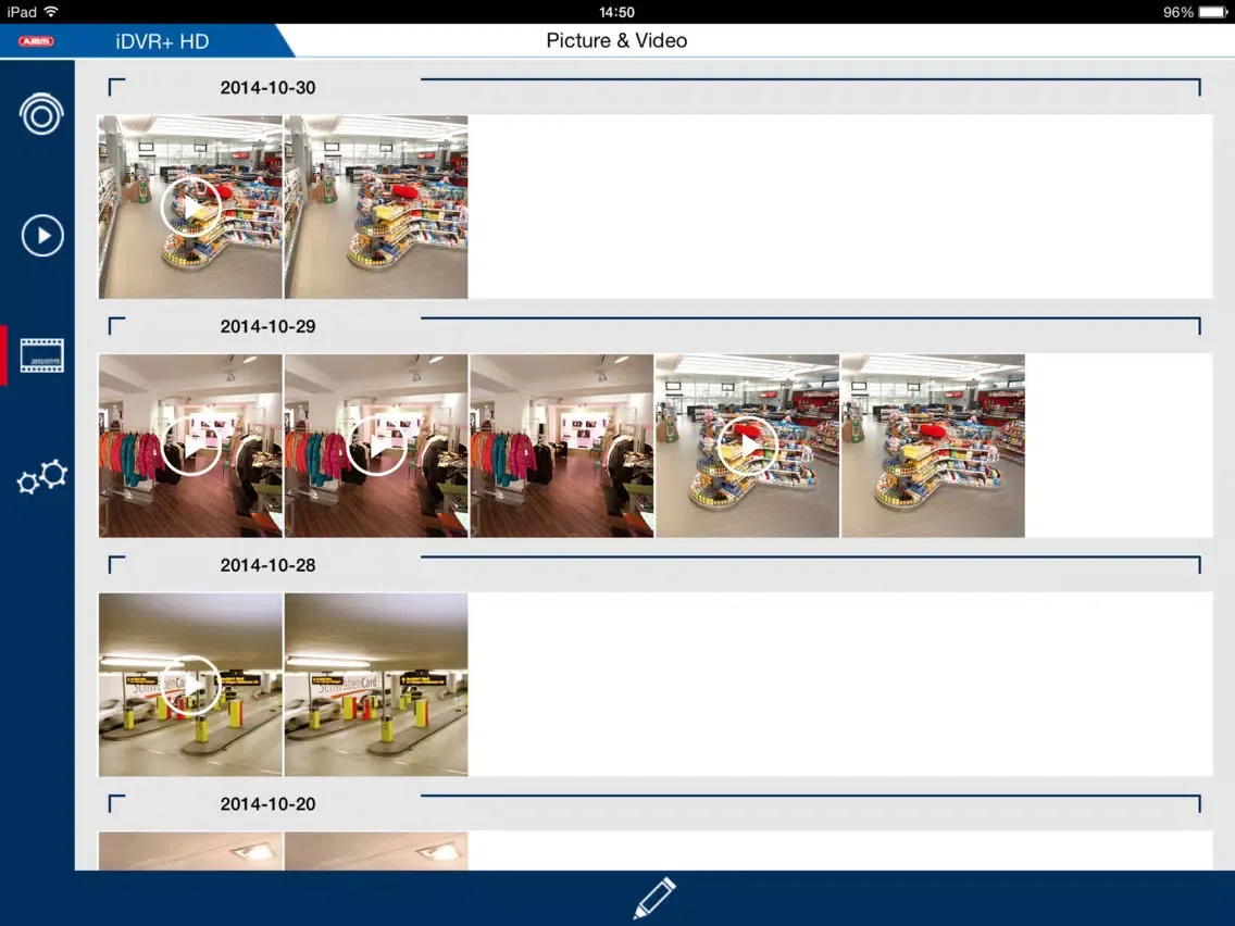 iDVR Plus HD iPad  Screenshots