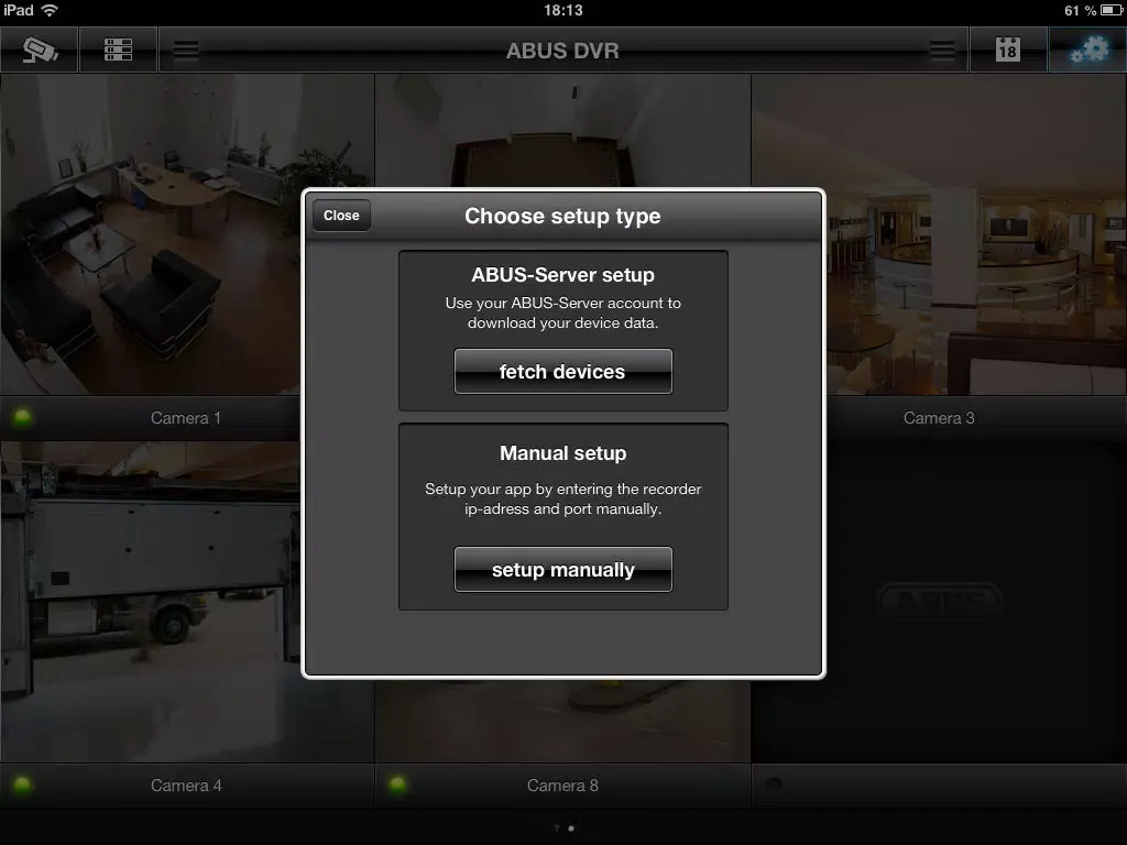 Captures d'écran de iDVR (English) iPad 