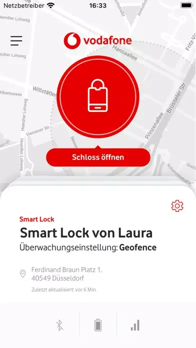 Vodafone Smart Lock Screenshots