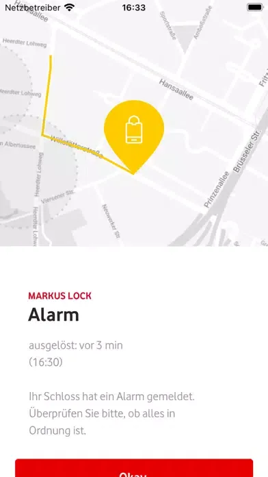 Vodafone Smart Lock Screenshots