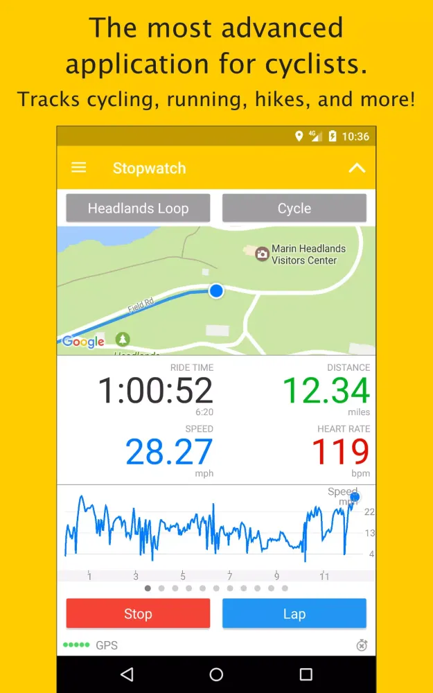 Cyclemeter Screenshots