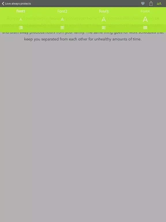 Tangkapan layar The Love reminder bible quotes for messenger iPad 