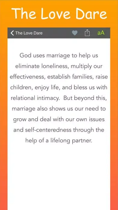 Tangkapan layar The Love reminder bible quotes for messenger