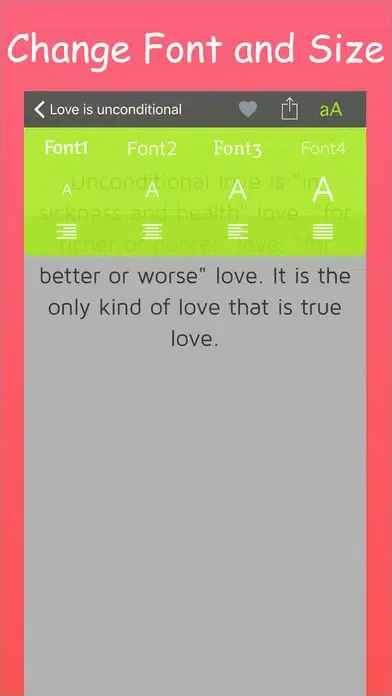 Tangkapan layar The Love reminder bible quotes for messenger