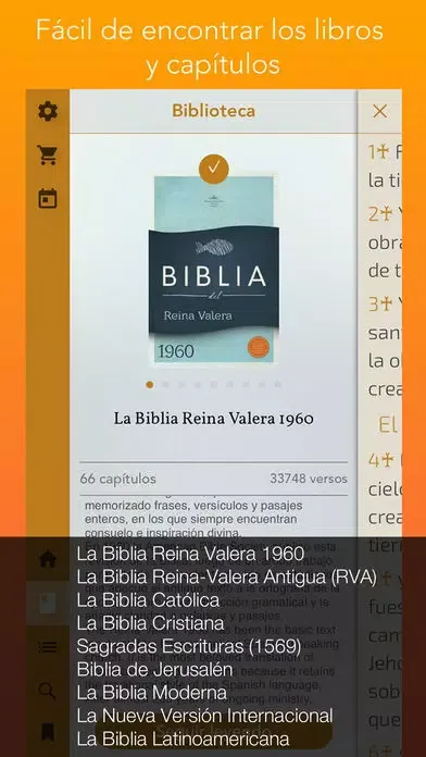 la Biblia, Spanish bible应用截图
