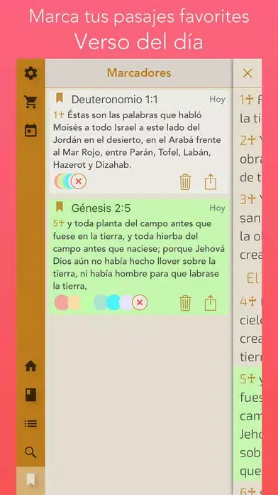 la Biblia, Spanish bible应用截图