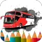 coloring the city bus