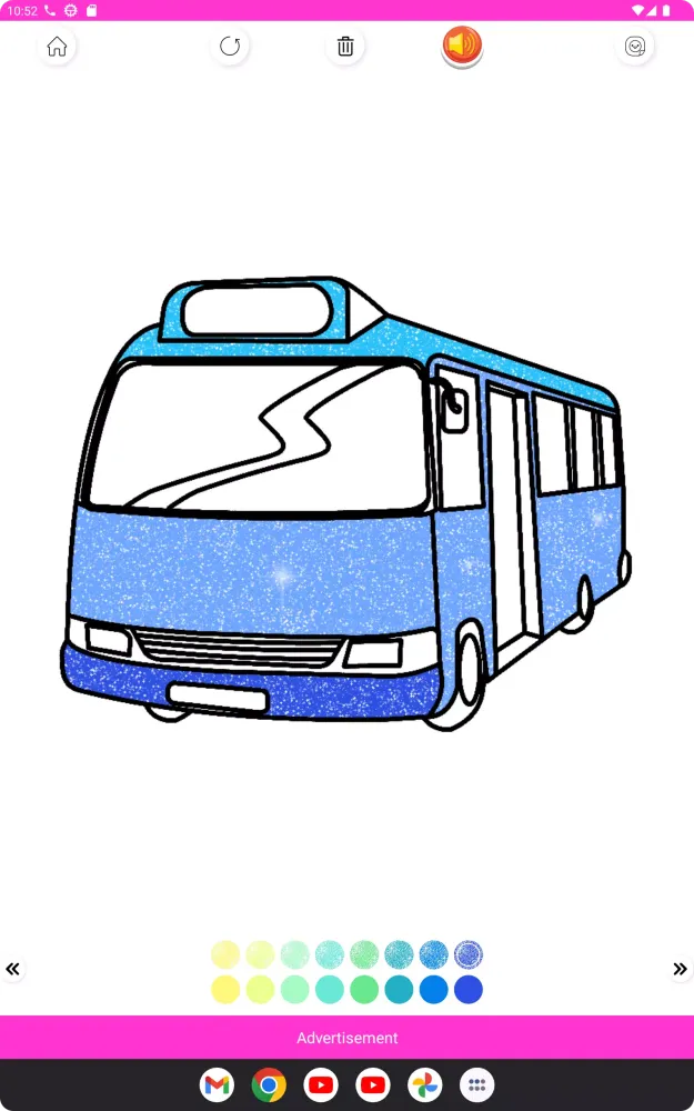 coloring the city bus Screenshots