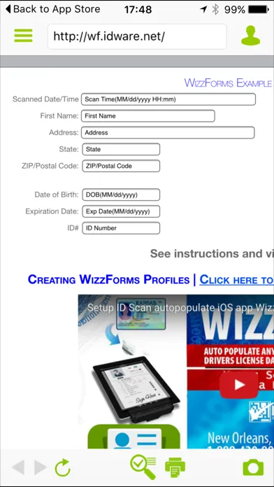 صور WizzForms―Auto-populate forms
