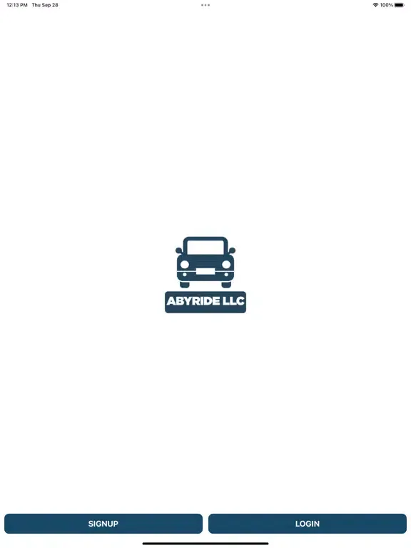 AbyRide Driver iPad 应用截图