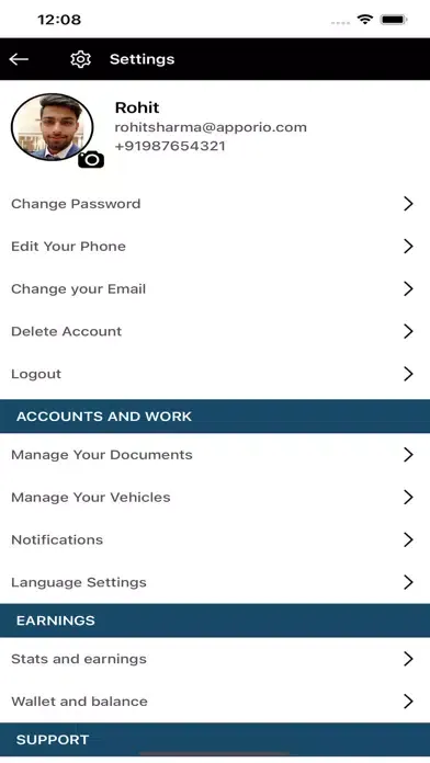 AbyRide Driver应用截图