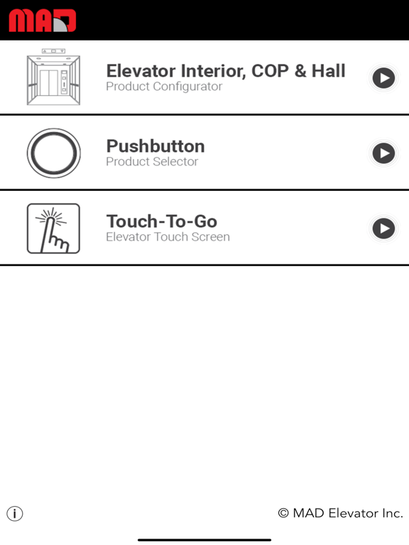 MAD Configurator iPad 应用截图