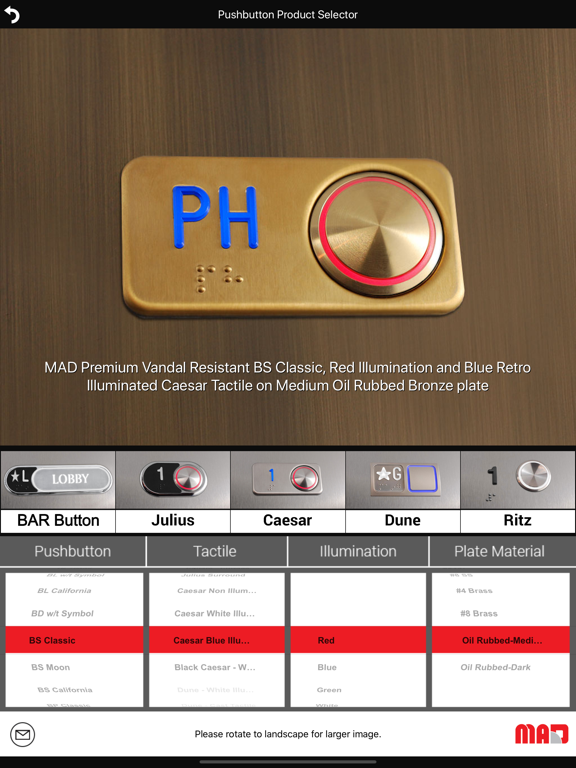 MAD Configurator iPad 应用截图