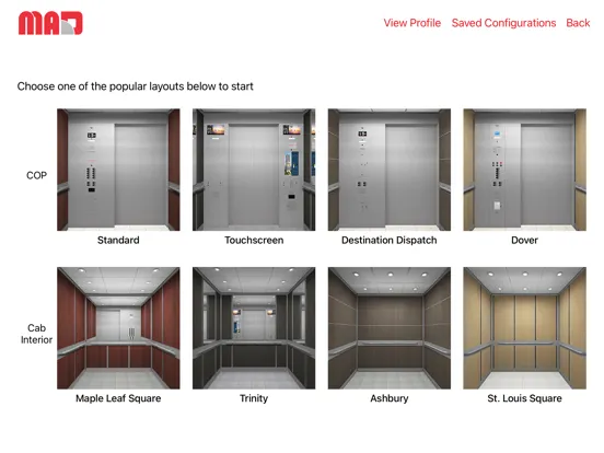 MAD Configurator iPad 應用截圖