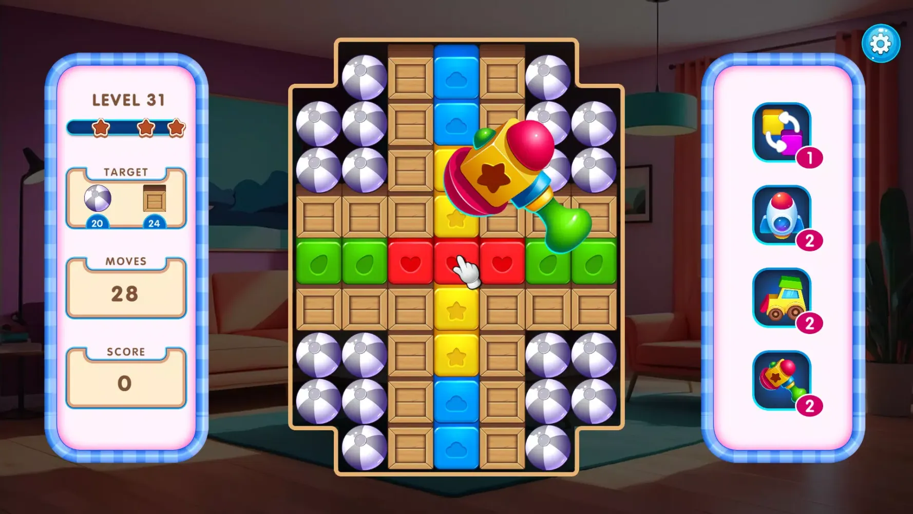 Tangkapan layar Puzzle Match Legend