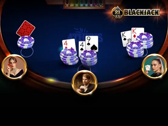 Blackjack 21: Live Casino game iPad  스크린샷