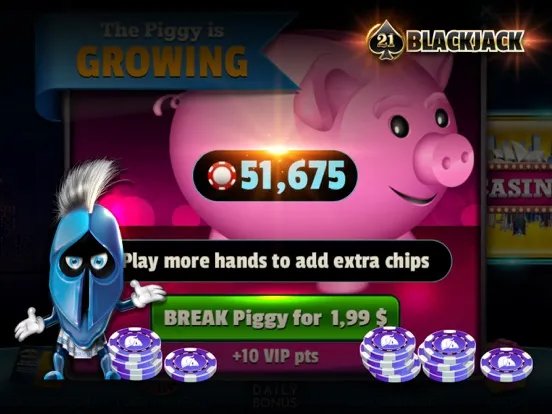 Blackjack 21: Live Casino game iPad  스크린샷