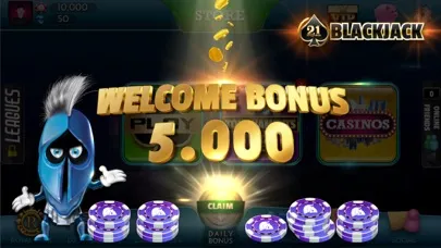 Blackjack 21: Live Casino game 스크린샷