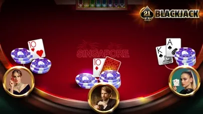 Blackjack 21: Live Casino game 스크린샷