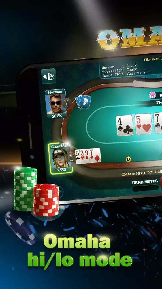 Live Poker Texas Hold'em&Omaha Screenshots