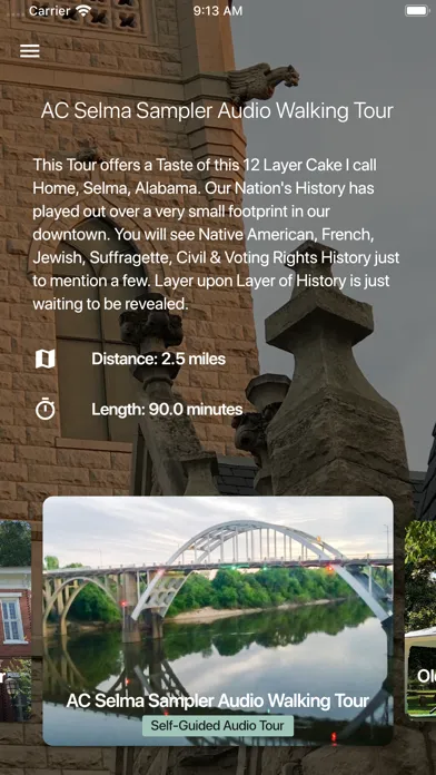 Tangkapan layar Tour Selma