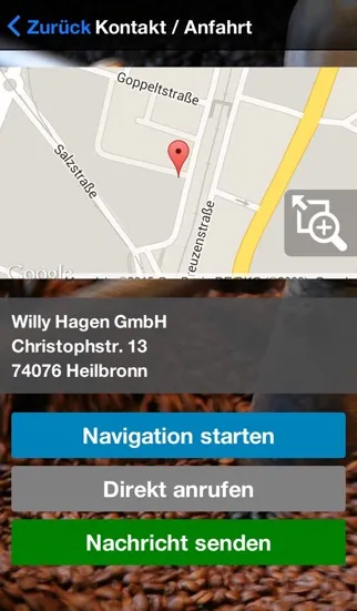 HAGEN Kaffee Kaffeehaus スクリーンショット