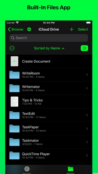 Writemator - Plain Text Editor स्क्रीनशॉट