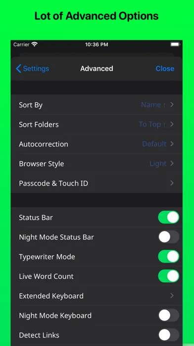 Writemator - Plain Text Editor स्क्रीनशॉट
