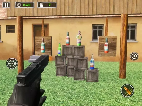 FPS Bottle Army Shooting Games iPad  Screenshots