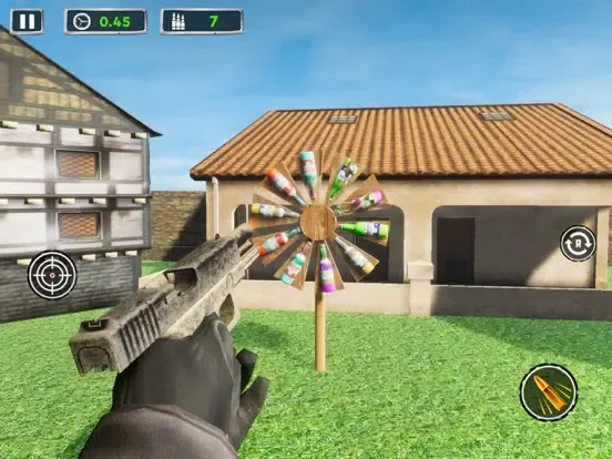 FPS Bottle Army Shooting Games iPad  Screenshots