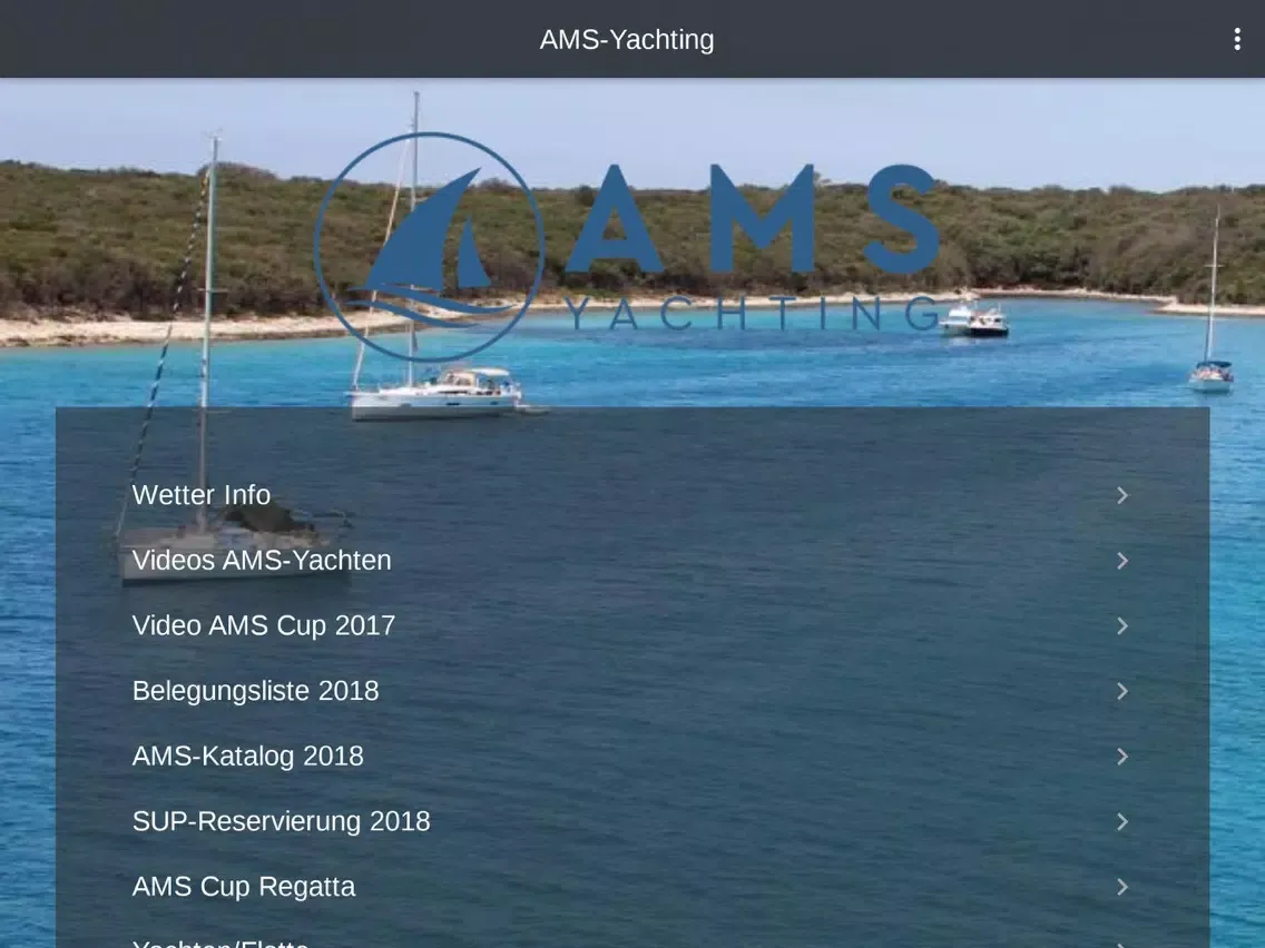 Capturas de pantalla de AMS Yachting iPad 
