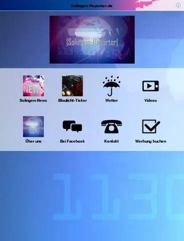 Solingen-Reporter iPad  스크린샷