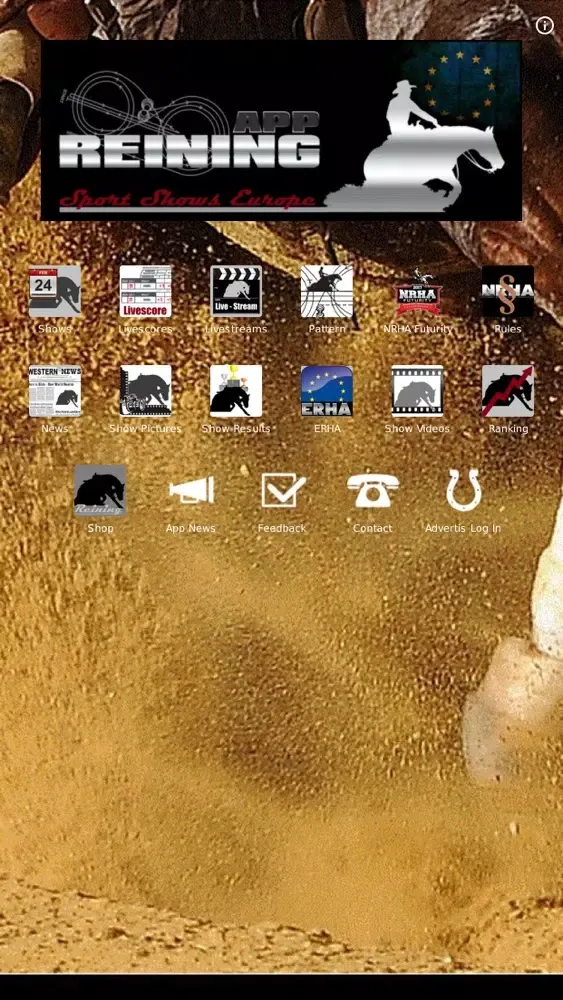 Capturas de pantalla de Reining-App