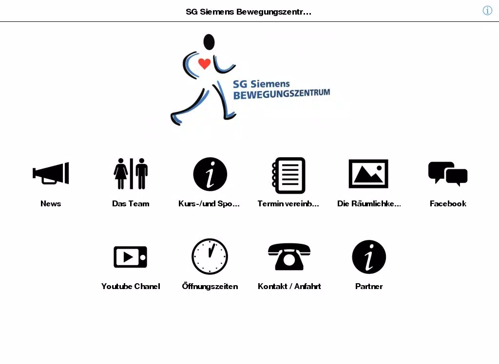 SG Siemens Bewegungszentrum iPad  Ekran Görüntüleri