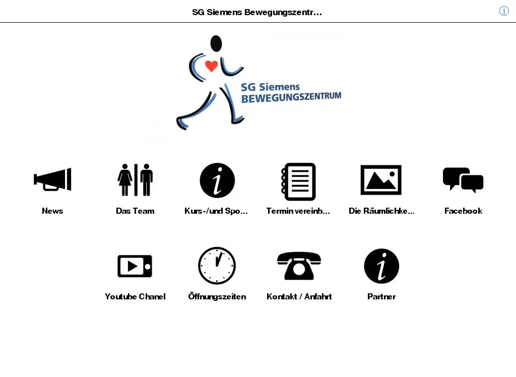 SG Siemens Bewegungszentrum iPad  스크린샷