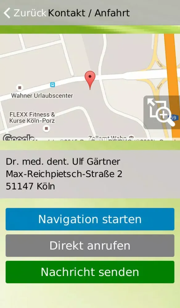 Zahnarztpraxis Dr.Ulf Gärtner Ekran Görüntüleri