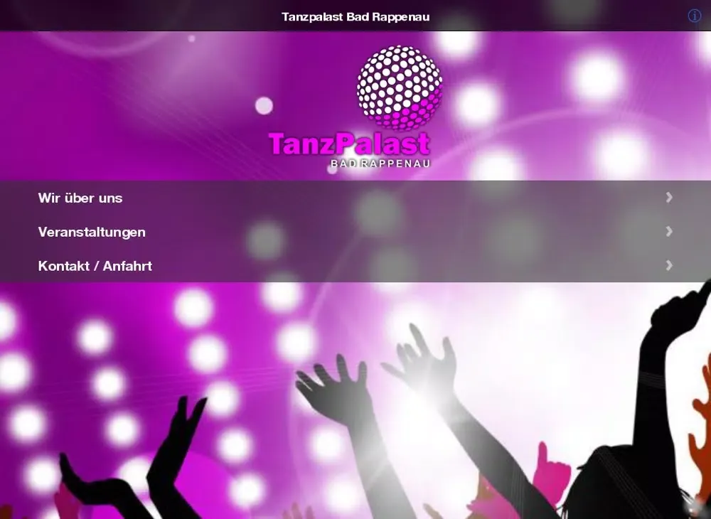 Скриншоты Tanzpalast Bad Rappenau iPad 