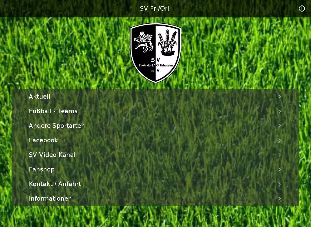 Capturas de pantalla de SV Frohndorf/Orl. iPad 