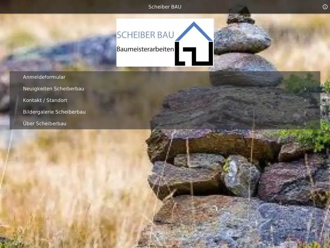 ภาพหน้าจอของ Scheiber Bau Tirol iPad 