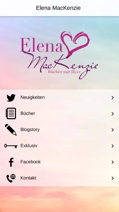 Elena MacKenzie Autorin Screenshots