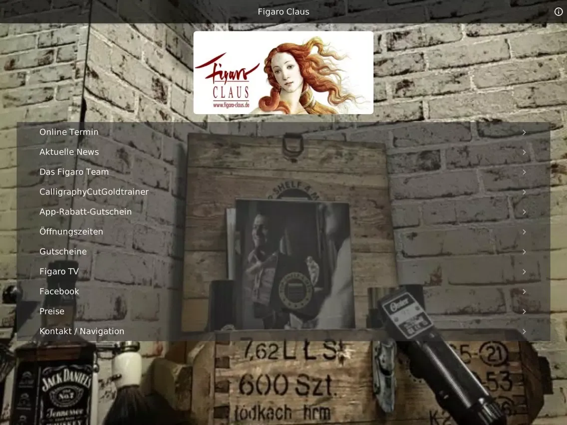 Screenshot di Figaro Claus iPad 