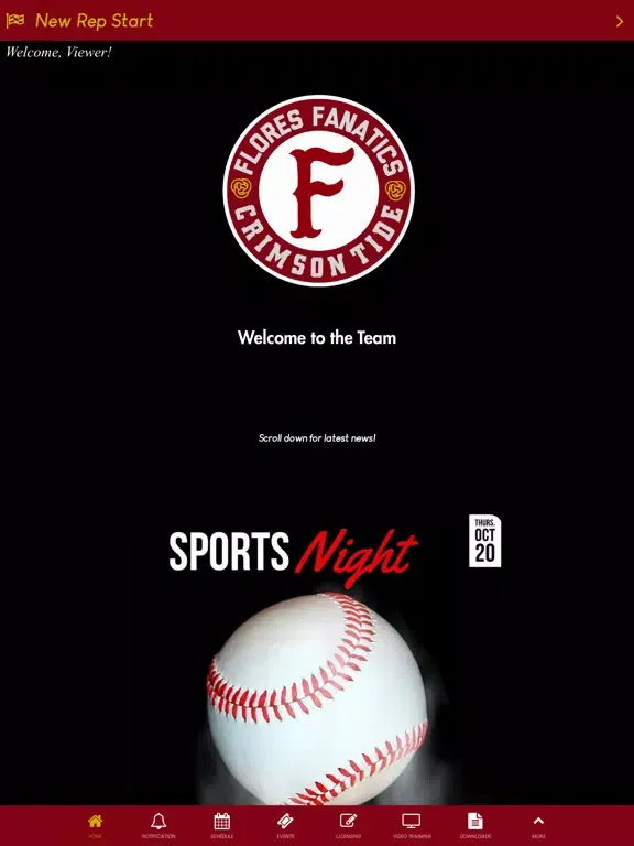 Fanatics Baseshop iPad 應用截圖