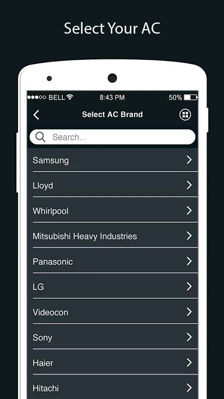 AC Remote Control应用截图