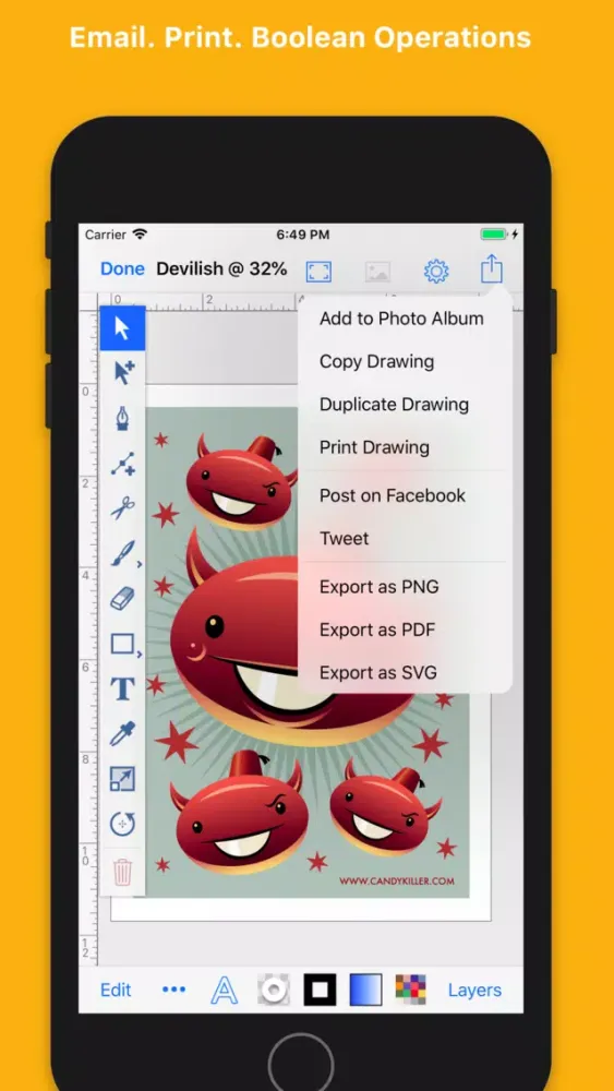 Inkmator - Vector Art Drawing应用截图