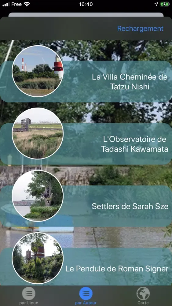 Capturas de tela do Estuaire