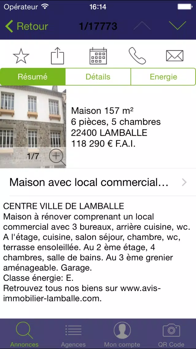Ảnh chụp màn hình của AVIS-Immobilier
