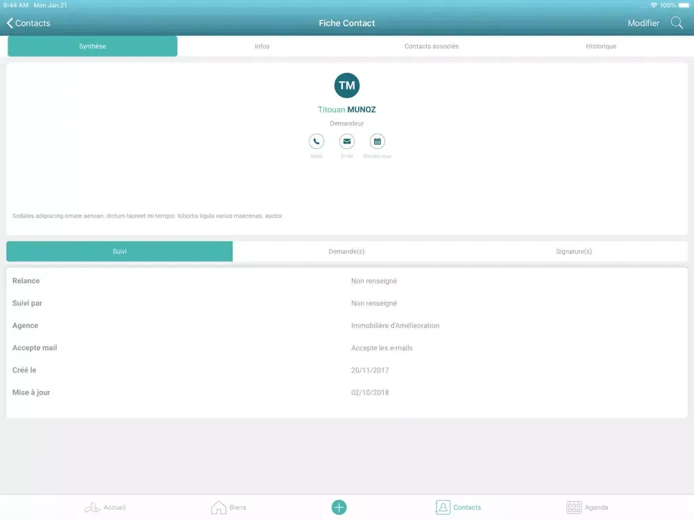 Capturas de pantalla de Mobil'it iPad 