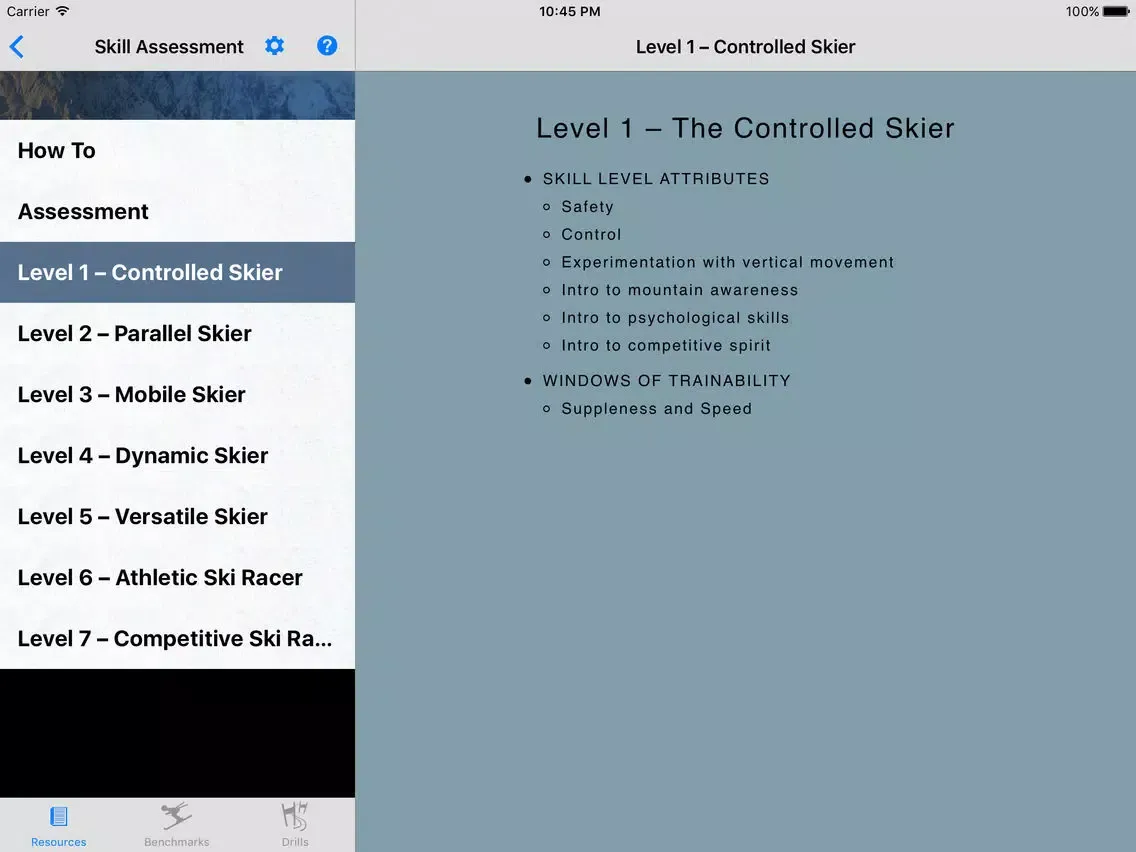 ภาพหน้าจอของ Snow Stars iPad 